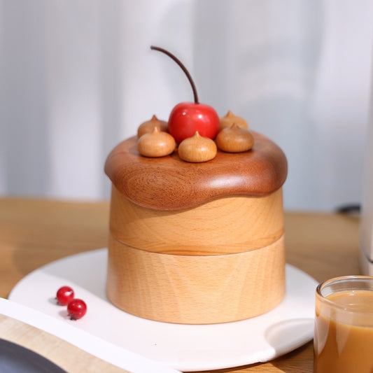 Cake-Inspired Wooden Jewelry Box